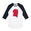 AS Colour - 3/4 Raglan Baseball Sleeve Tee Thumbnail