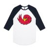 AS Colour - 3/4 Raglan Baseball Sleeve Tee Thumbnail