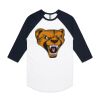 AS Colour - 3/4 Raglan Baseball Sleeve Tee Thumbnail
