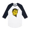 AS Colour - 3/4 Raglan Baseball Sleeve Tee Thumbnail