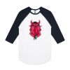 AS Colour - 3/4 Raglan Baseball Sleeve Tee Thumbnail