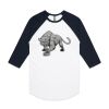 AS Colour - 3/4 Raglan Baseball Sleeve Tee Thumbnail