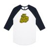 AS Colour - 3/4 Raglan Baseball Sleeve Tee Thumbnail