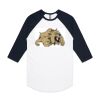 AS Colour - 3/4 Raglan Baseball Sleeve Tee Thumbnail