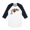 AS Colour - 3/4 Raglan Baseball Sleeve Tee Thumbnail