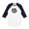AS Colour - 3/4 Raglan Baseball Sleeve Tee Thumbnail