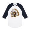 AS Colour - 3/4 Raglan Baseball Sleeve Tee Thumbnail