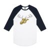AS Colour - 3/4 Raglan Baseball Sleeve Tee Thumbnail