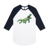 AS Colour - 3/4 Raglan Baseball Sleeve Tee Thumbnail
