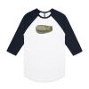 AS Colour - 3/4 Raglan Baseball Sleeve Tee Thumbnail