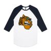 AS Colour - 3/4 Raglan Baseball Sleeve Tee Thumbnail
