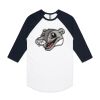 AS Colour - 3/4 Raglan Baseball Sleeve Tee Thumbnail