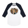 AS Colour - 3/4 Raglan Baseball Sleeve Tee Thumbnail