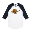 AS Colour - 3/4 Raglan Baseball Sleeve Tee Thumbnail