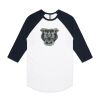 AS Colour - 3/4 Raglan Baseball Sleeve Tee Thumbnail