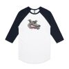 AS Colour - 3/4 Raglan Baseball Sleeve Tee Thumbnail