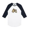 AS Colour - 3/4 Raglan Baseball Sleeve Tee Thumbnail