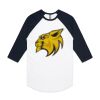 AS Colour - 3/4 Raglan Baseball Sleeve Tee Thumbnail