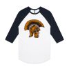AS Colour - 3/4 Raglan Baseball Sleeve Tee Thumbnail