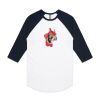AS Colour - 3/4 Raglan Baseball Sleeve Tee Thumbnail