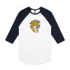 AS Colour - 3/4 Raglan Baseball Sleeve Tee Thumbnail
