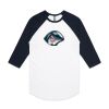 AS Colour - 3/4 Raglan Baseball Sleeve Tee Thumbnail