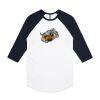 AS Colour - 3/4 Raglan Baseball Sleeve Tee Thumbnail