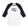 AS Colour - 3/4 Raglan Baseball Sleeve Tee Thumbnail