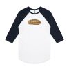 AS Colour - 3/4 Raglan Baseball Sleeve Tee Thumbnail
