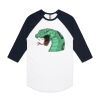 AS Colour - 3/4 Raglan Baseball Sleeve Tee Thumbnail
