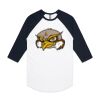 AS Colour - 3/4 Raglan Baseball Sleeve Tee Thumbnail