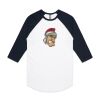 AS Colour - 3/4 Raglan Baseball Sleeve Tee Thumbnail