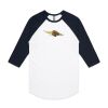 AS Colour - 3/4 Raglan Baseball Sleeve Tee Thumbnail
