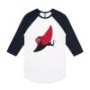 AS Colour - 3/4 Raglan Baseball Sleeve Tee Thumbnail