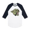 AS Colour - 3/4 Raglan Baseball Sleeve Tee Thumbnail