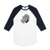 AS Colour - 3/4 Raglan Baseball Sleeve Tee Thumbnail