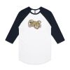 AS Colour - 3/4 Raglan Baseball Sleeve Tee Thumbnail