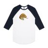 AS Colour - 3/4 Raglan Baseball Sleeve Tee Thumbnail