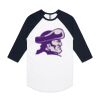 AS Colour - 3/4 Raglan Baseball Sleeve Tee Thumbnail