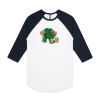 AS Colour - 3/4 Raglan Baseball Sleeve Tee Thumbnail