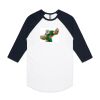 AS Colour - 3/4 Raglan Baseball Sleeve Tee Thumbnail