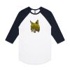 AS Colour - 3/4 Raglan Baseball Sleeve Tee Thumbnail