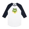 AS Colour - 3/4 Raglan Baseball Sleeve Tee Thumbnail