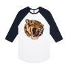 AS Colour - 3/4 Raglan Baseball Sleeve Tee Thumbnail