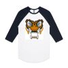 AS Colour - 3/4 Raglan Baseball Sleeve Tee Thumbnail