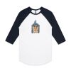 AS Colour - 3/4 Raglan Baseball Sleeve Tee Thumbnail