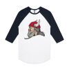 AS Colour - 3/4 Raglan Baseball Sleeve Tee Thumbnail