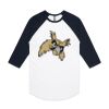 AS Colour - 3/4 Raglan Baseball Sleeve Tee Thumbnail
