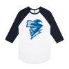 AS Colour - 3/4 Raglan Baseball Sleeve Tee Thumbnail