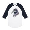 AS Colour - 3/4 Raglan Baseball Sleeve Tee Thumbnail